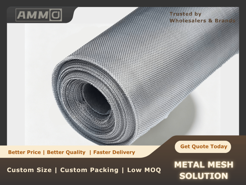 Wire Mesh Roll Supplier | Industrial Metal Mesh Manufacturer & OEM Factory Supplier